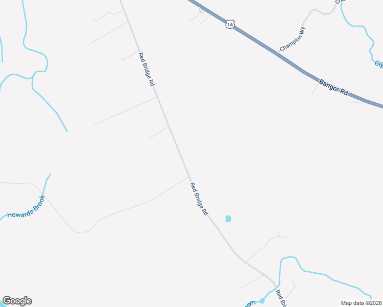 map of restaurants, bars, coffee shops, grocery stores, and more near 783 Red Bridge Road in Ellsworth