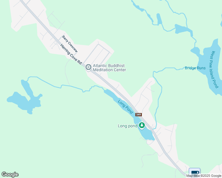 map of restaurants, bars, coffee shops, grocery stores, and more near 849 Nova Scotia 349 in Halifax