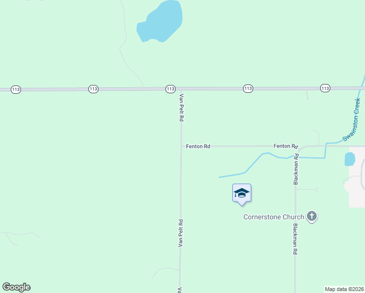 map of restaurants, bars, coffee shops, grocery stores, and more near 618 Fenton Road in Kingsley