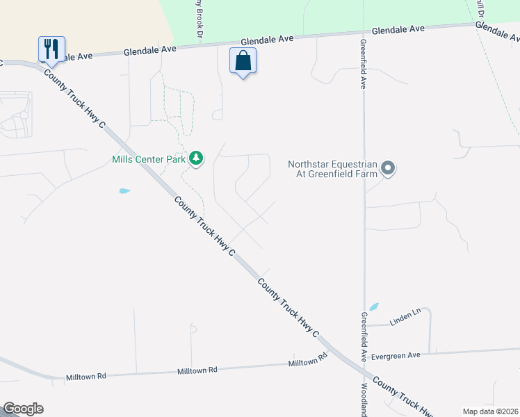 map of restaurants, bars, coffee shops, grocery stores, and more near 4232 Gaibrelles Gate in Green Bay