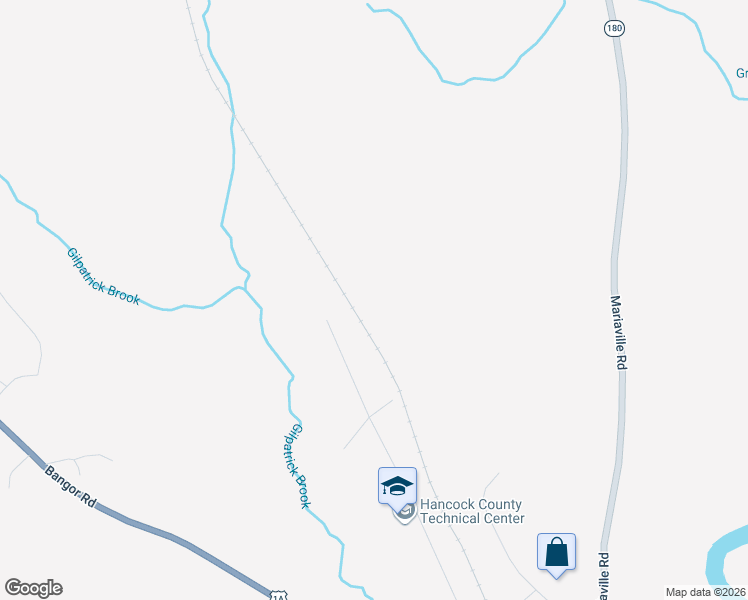 map of restaurants, bars, coffee shops, grocery stores, and more near 220 Boggy Brook Road in Ellsworth