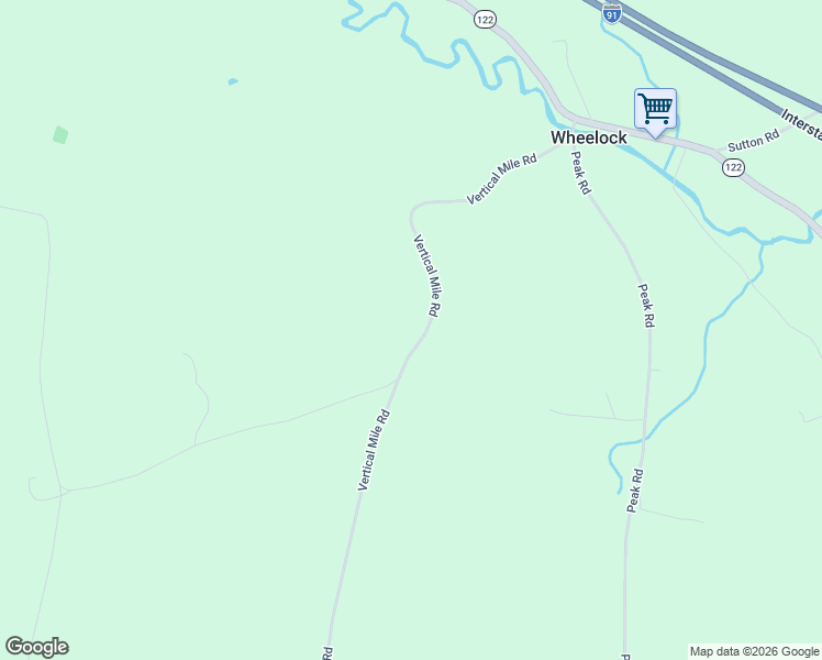 map of restaurants, bars, coffee shops, grocery stores, and more near 522 Vertical Mile Road in Wheelock