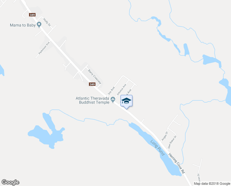 map of restaurants, bars, coffee shops, grocery stores, and more near 6 Arbutus Avenue in Herring Cove
