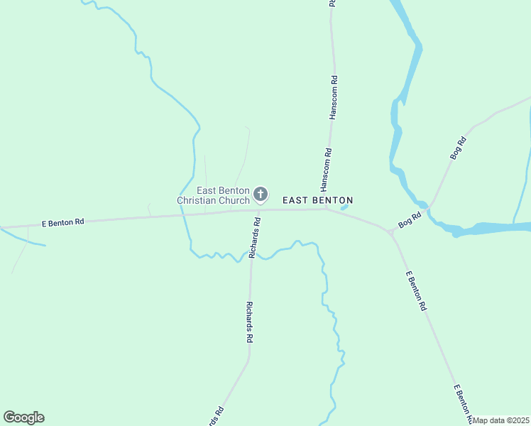 map of restaurants, bars, coffee shops, grocery stores, and more near 479 East Benton Road in Benton