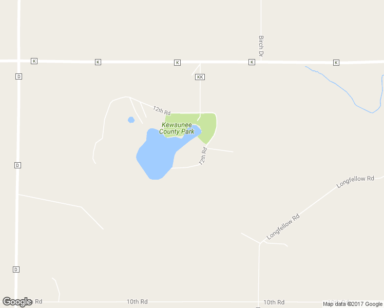 map of restaurants, bars, coffee shops, grocery stores, and more near E5697 12th Rd in Algoma