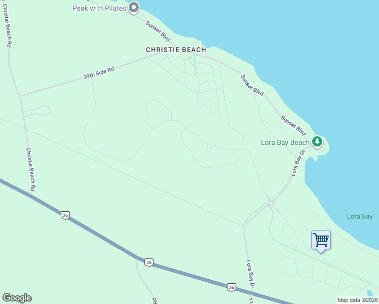 map of restaurants, bars, coffee shops, grocery stores, and more near 144 Landry Lane in Thornbury