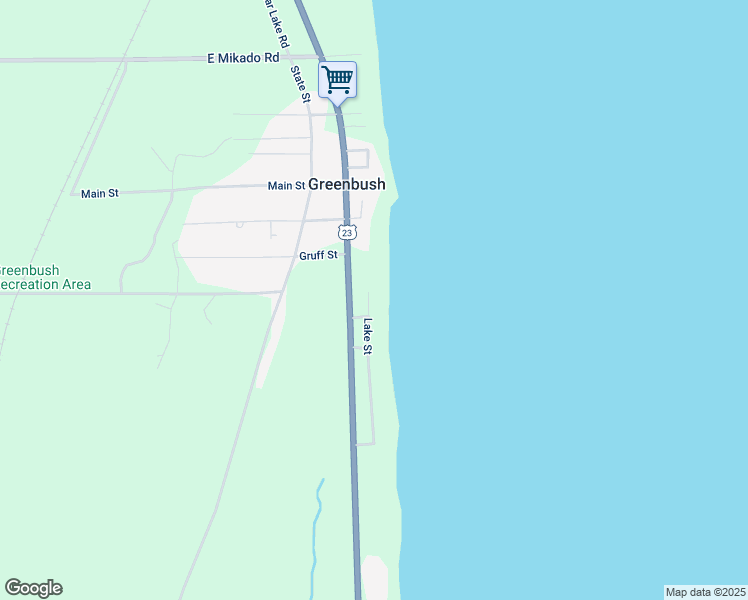 map of restaurants, bars, coffee shops, grocery stores, and more near 2600-2656 Lake Street in Greenbush