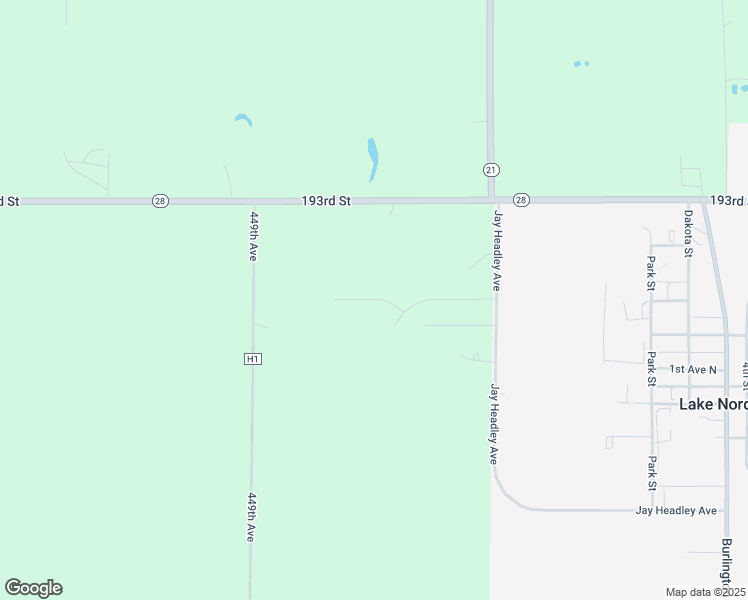 map of restaurants, bars, coffee shops, grocery stores, and more near in Lake Norden