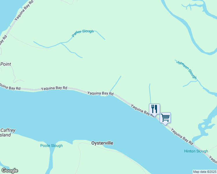 map of restaurants, bars, coffee shops, grocery stores, and more near 6365 Yaquina Bay Road in Newport