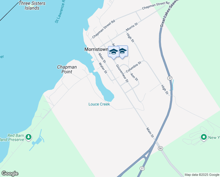 map of restaurants, bars, coffee shops, grocery stores, and more near in Morristown