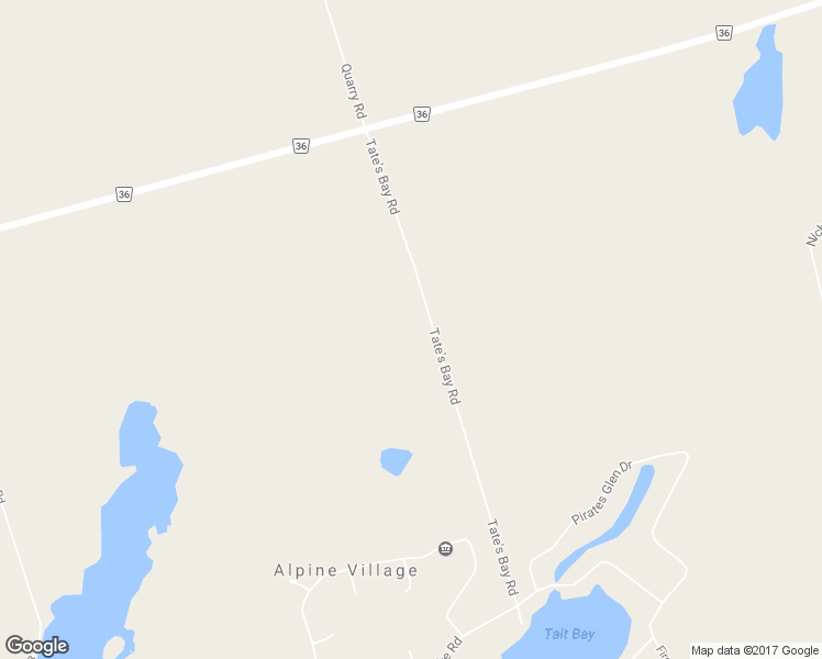 map of restaurants, bars, coffee shops, grocery stores, and more near 1709 Tate's Bay Road in Peterborough County