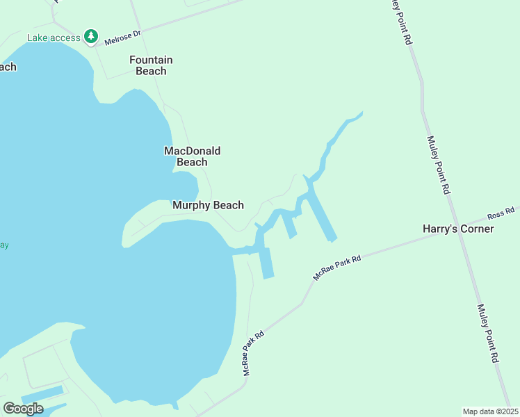 map of restaurants, bars, coffee shops, grocery stores, and more near 3941 River Road in Orillia