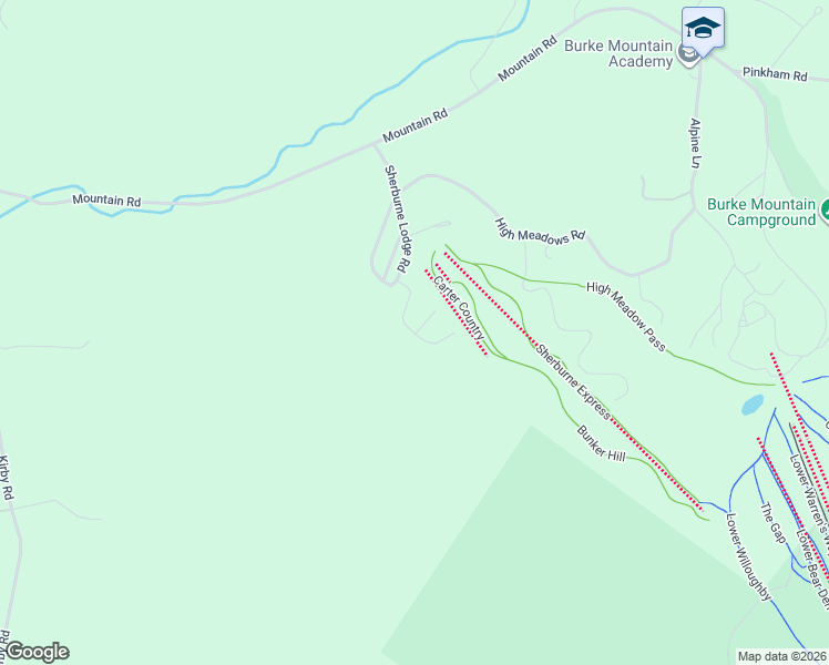 map of restaurants, bars, coffee shops, grocery stores, and more near 117 Powderhorn Road in Burke