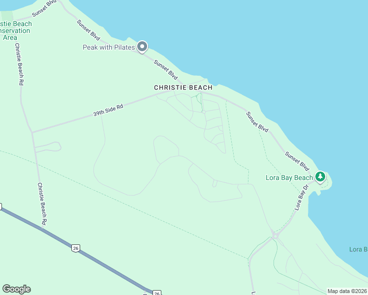 map of restaurants, bars, coffee shops, grocery stores, and more near 146 Dory Row in Thornbury