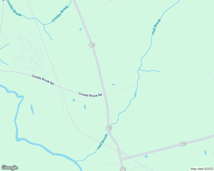 map of restaurants, bars, coffee shops, grocery stores, and more near 10 Berry Road in Thorndike
