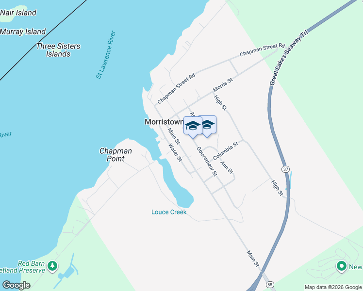 map of restaurants, bars, coffee shops, grocery stores, and more near in Morristown