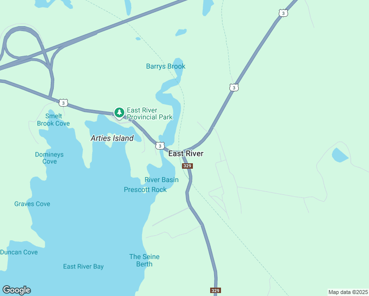 map of restaurants, bars, coffee shops, grocery stores, and more near 2058 Nova Scotia Trunk 3 in Chester