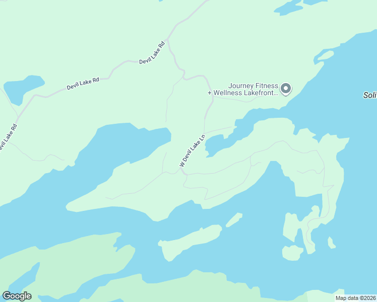map of restaurants, bars, coffee shops, grocery stores, and more near 209 West Devil Lake Lane in South Frontenac