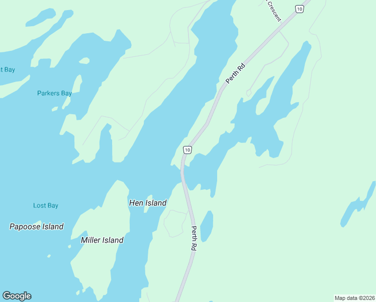 map of restaurants, bars, coffee shops, grocery stores, and more near 9087 Perth Road in Perth Road