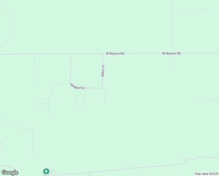 map of restaurants, bars, coffee shops, grocery stores, and more near 6891 Abby Lane in Grayling