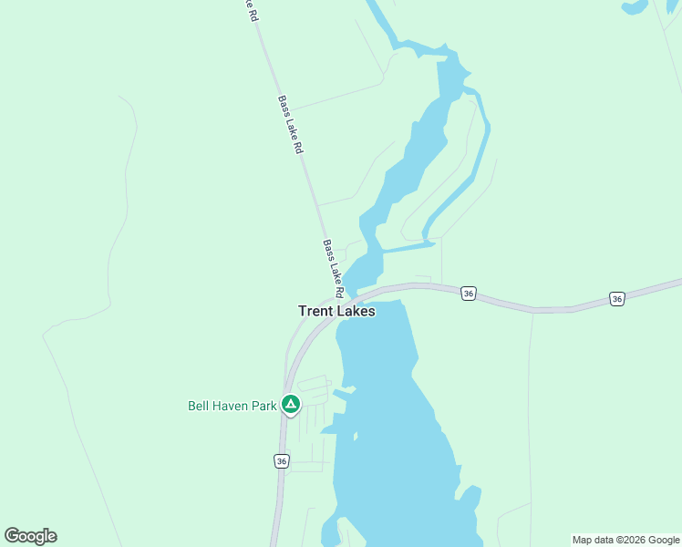 map of restaurants, bars, coffee shops, grocery stores, and more near 1837 Bass Lake Road in Peterborough County