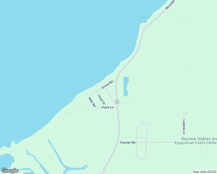 map of restaurants, bars, coffee shops, grocery stores, and more near 3748 Grove Road in Green Bay