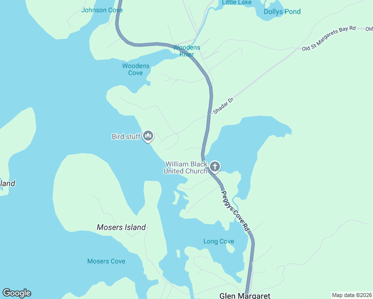 map of restaurants, bars, coffee shops, grocery stores, and more near 9 Marvin Lane in Glen Margaret