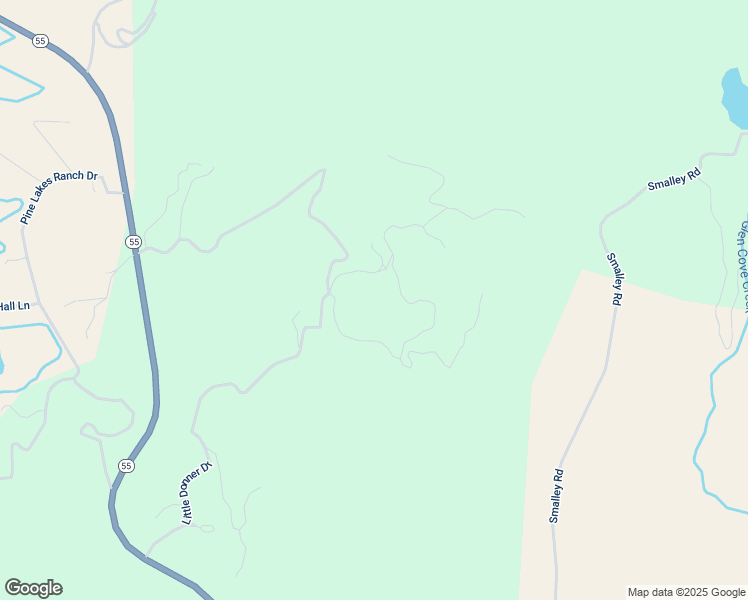 map of restaurants, bars, coffee shops, grocery stores, and more near 96 Little Donner Drive in Cascade