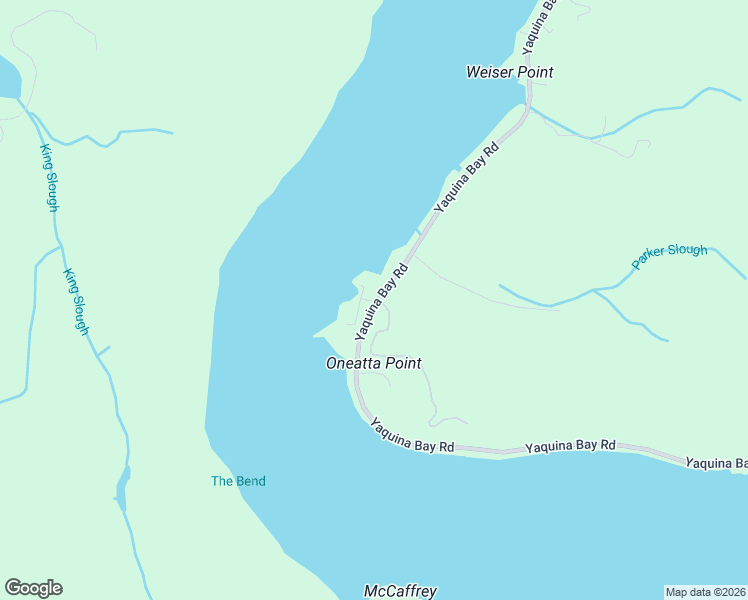 map of restaurants, bars, coffee shops, grocery stores, and more near 5262 Yaquina Bay Road in Newport