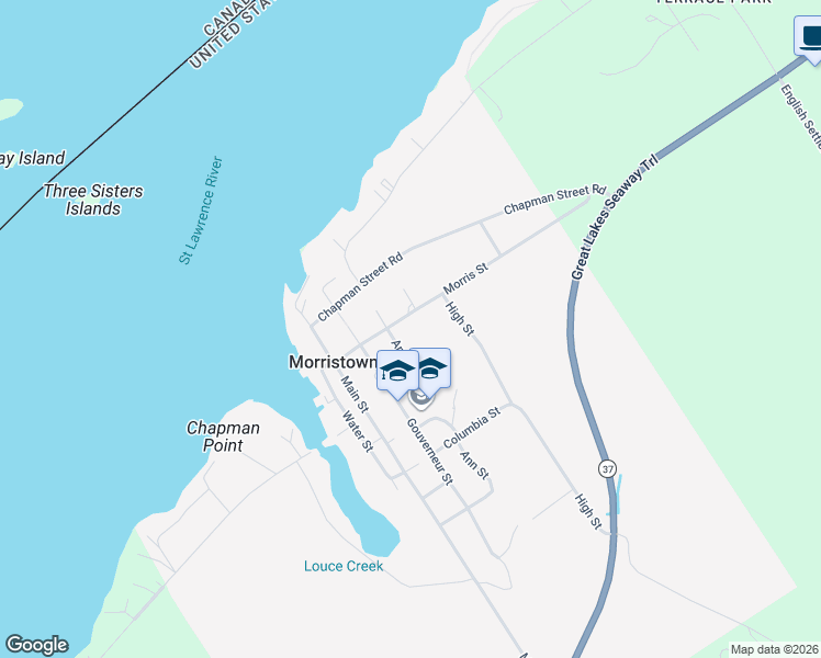 map of restaurants, bars, coffee shops, grocery stores, and more near 404 Morris St in Morristown