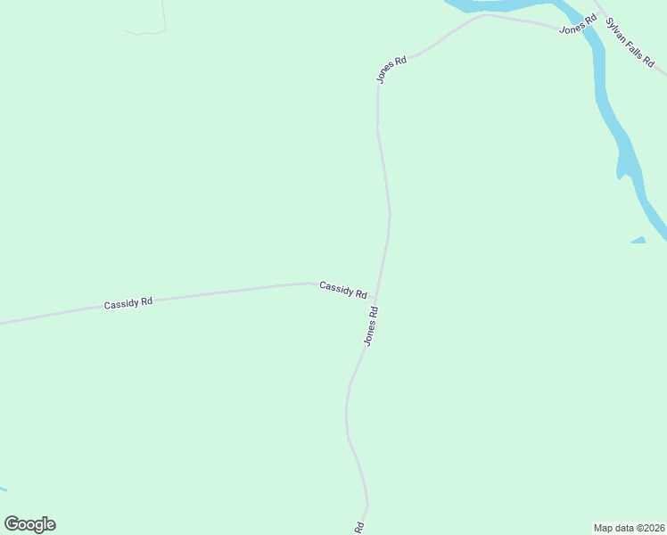 map of restaurants, bars, coffee shops, grocery stores, and more near 227 Cassidy Road in Parishville