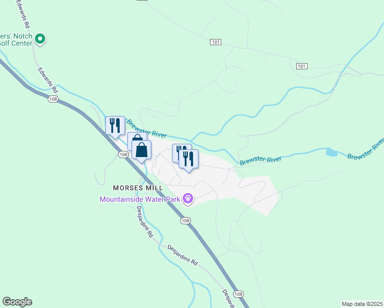 map of restaurants, bars, coffee shops, grocery stores, and more near 301 Mountain View Drive in Cambridge