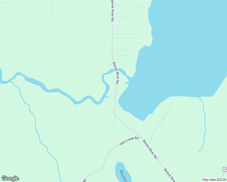 map of restaurants, bars, coffee shops, grocery stores, and more near 6472-6702 Betsie River Road in Interlochen