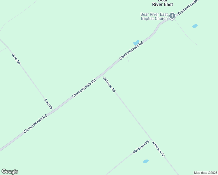 map of restaurants, bars, coffee shops, grocery stores, and more near 40 Jefferson Road in Bear River