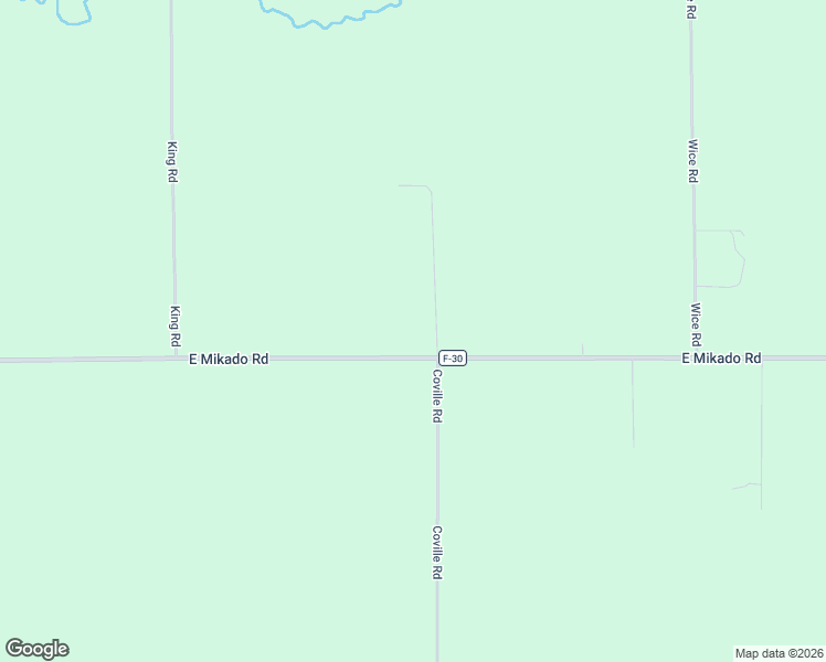 map of restaurants, bars, coffee shops, grocery stores, and more near 2370 Coville Road in Mikado