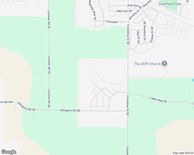 map of restaurants, bars, coffee shops, grocery stores, and more near 1498 Southeast Logan Parkway in Albany