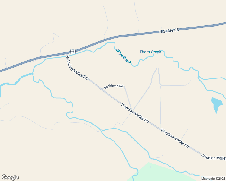 map of restaurants, bars, coffee shops, grocery stores, and more near 1070 West Indian Valley Road in Indian Valley