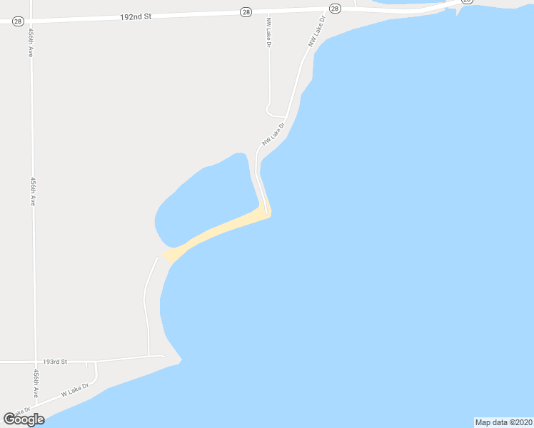 map of restaurants, bars, coffee shops, grocery stores, and more near 133 Northwest Lake Drive in Lake Norden