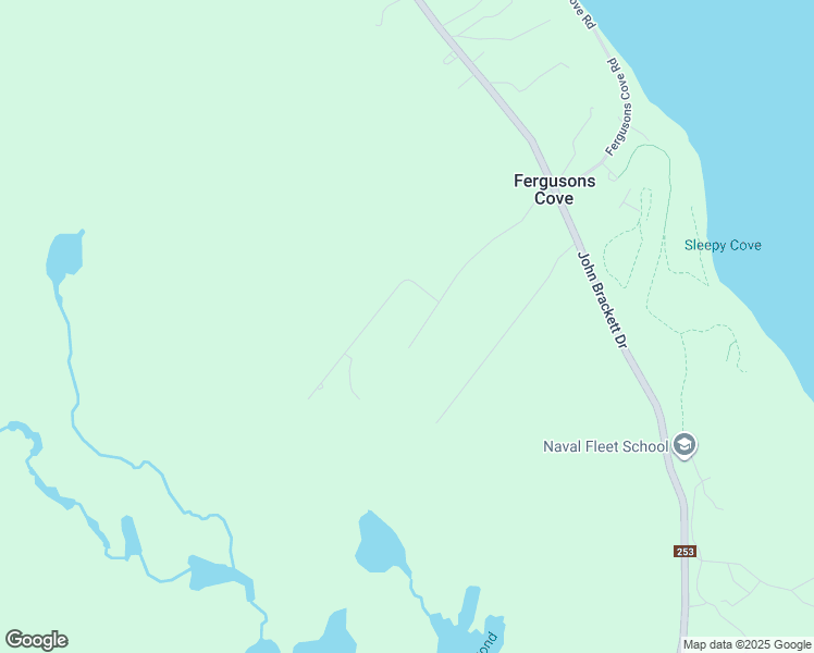 map of restaurants, bars, coffee shops, grocery stores, and more near 199 Aarons Way in Fergusons Cove