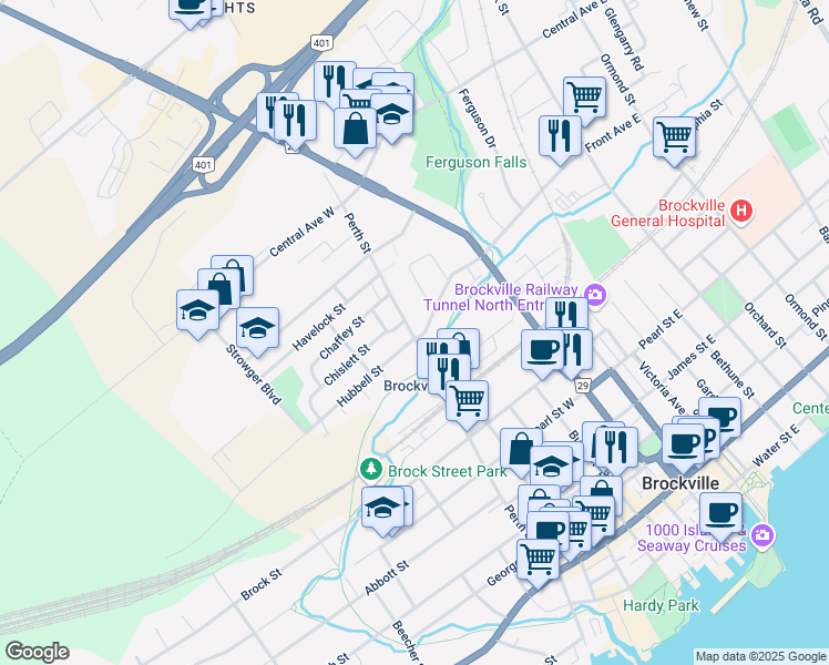 195 Perth Street, Brockville ON Walk Score