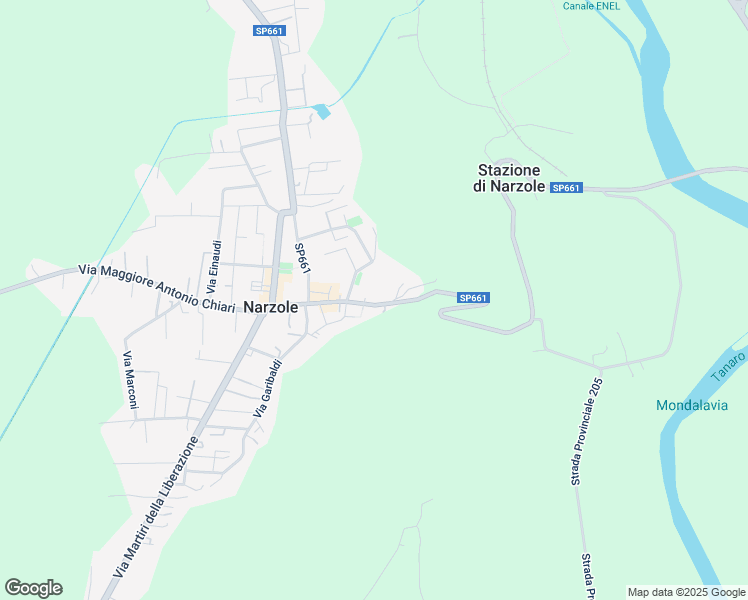 map of restaurants, bars, coffee shops, grocery stores, and more near Piazza Giuseppe Alessandria in Narzole