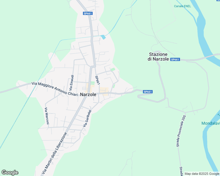 map of restaurants, bars, coffee shops, grocery stores, and more near Piazza Giuseppe Alessandria in Narzole