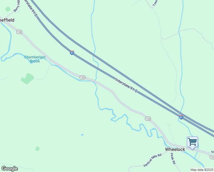 map of restaurants, bars, coffee shops, grocery stores, and more near 1950 Vermont 122 in Caledonia County