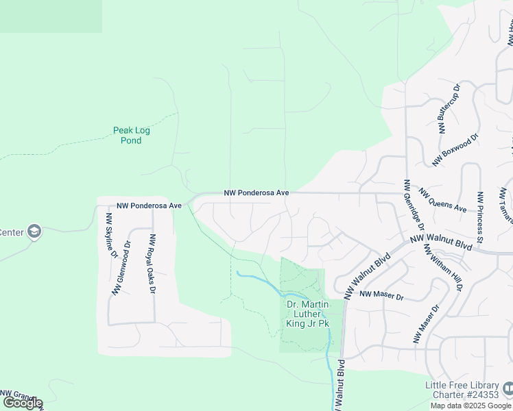 map of restaurants, bars, coffee shops, grocery stores, and more near 5248 NW Torchcrest Pl in Corvallis