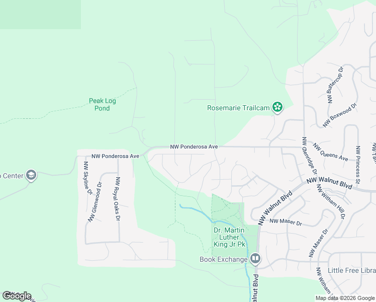 map of restaurants, bars, coffee shops, grocery stores, and more near 5248 NW Torchcrest Pl in Corvallis