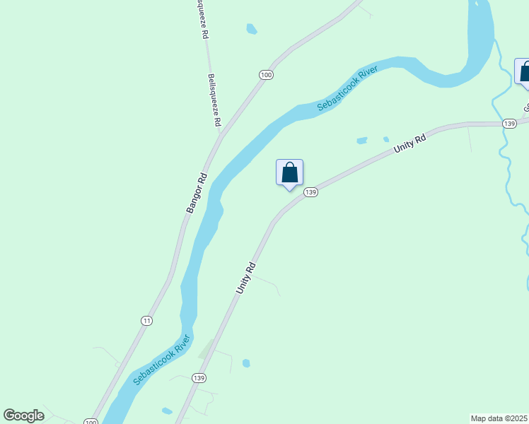 map of restaurants, bars, coffee shops, grocery stores, and more near 184 Unity Road in Benton