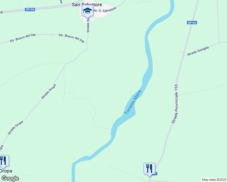 map of restaurants, bars, coffee shops, grocery stores, and more near in Province of Cuneo