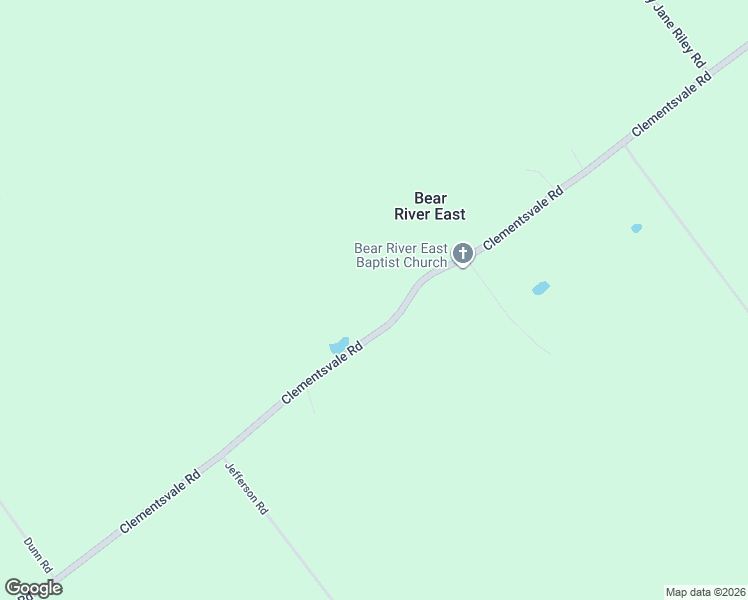 map of restaurants, bars, coffee shops, grocery stores, and more near 2635 Clementsvale Road in Bear River