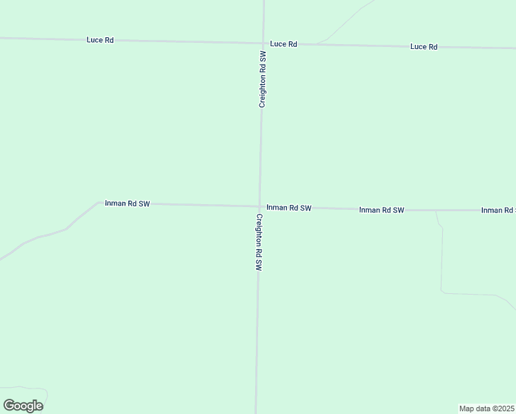 map of restaurants, bars, coffee shops, grocery stores, and more near 4001 Inman Road Southwest in South Boardman