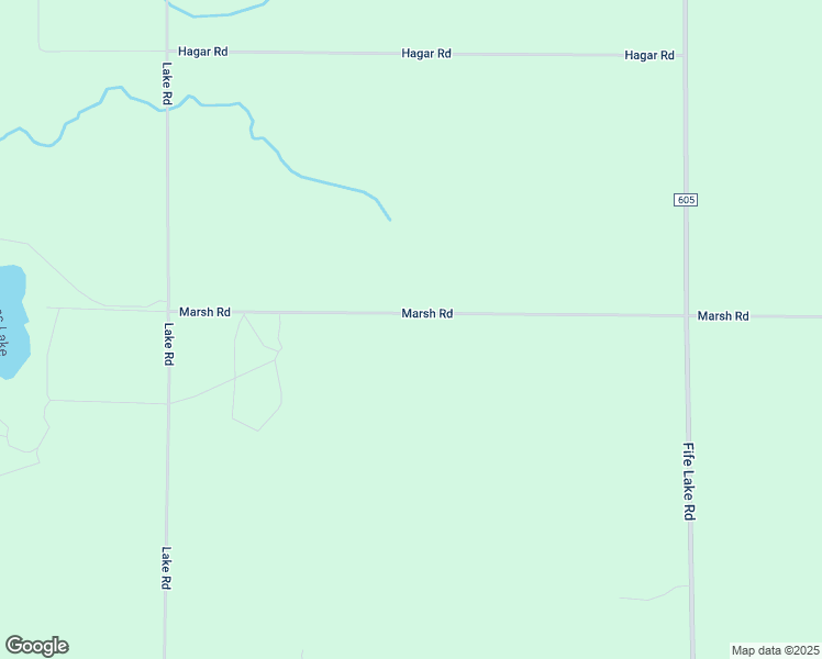 map of restaurants, bars, coffee shops, grocery stores, and more near 10520 Marsh Road in Fife Lake